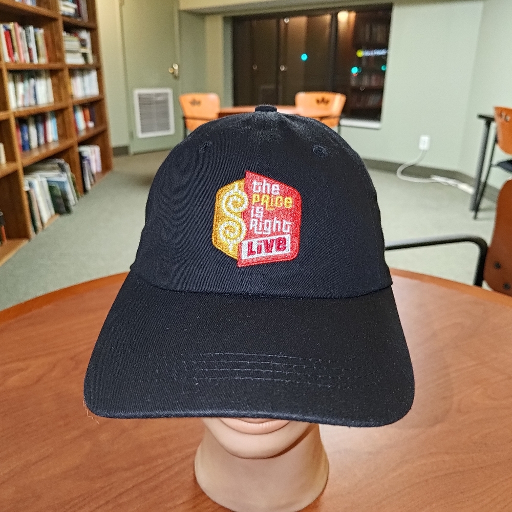 the pRice iS Right Embroidered Logo Strapback Hat Cap